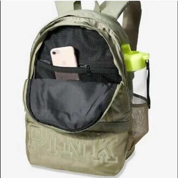 PINK Victoria's Secret Beige Backpack - Picture 3 of 8